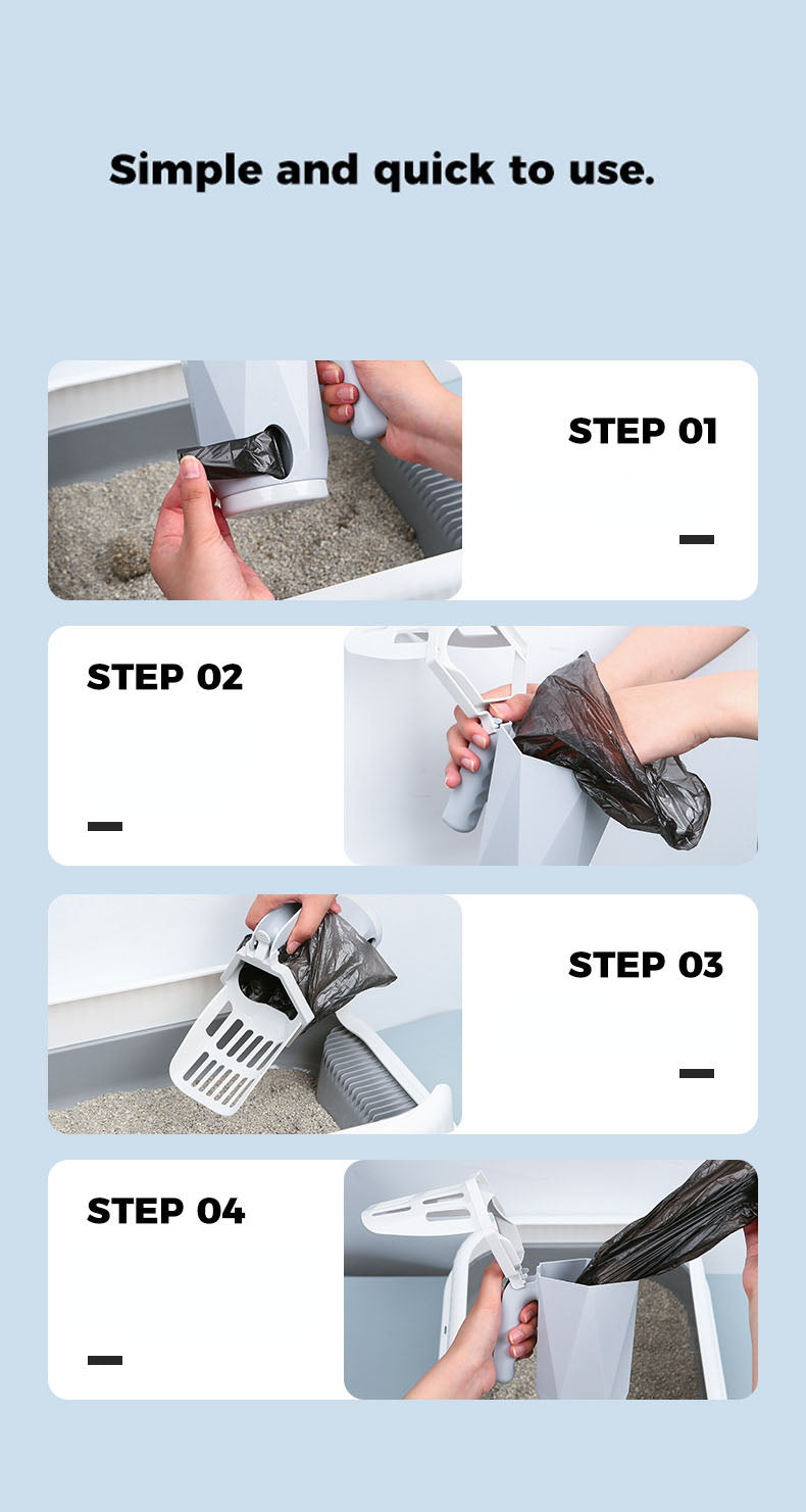 PetZaa Cat Litter Box Scoop